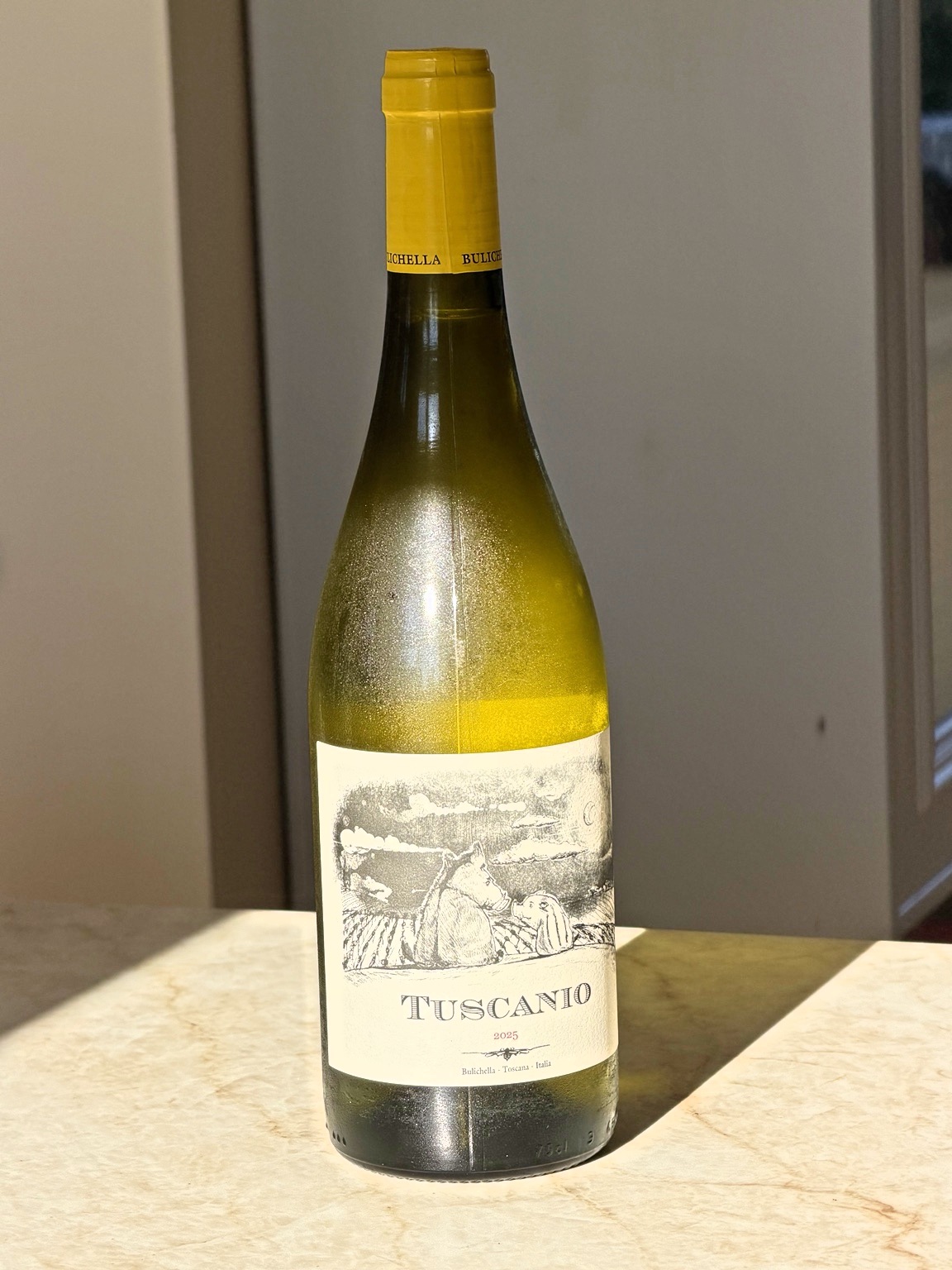Bulichella Tuscanio Bianco 2025 flaske